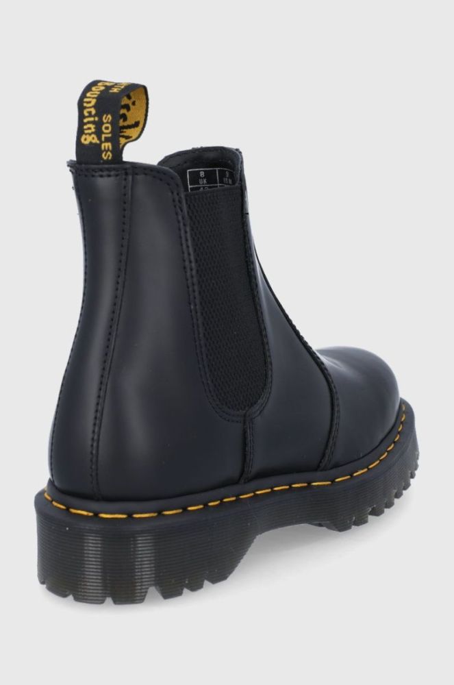 Шкіряні черевики Dr. Martens жіночі колір чорний на платформі 26205001-Black.Smoo фото 3
