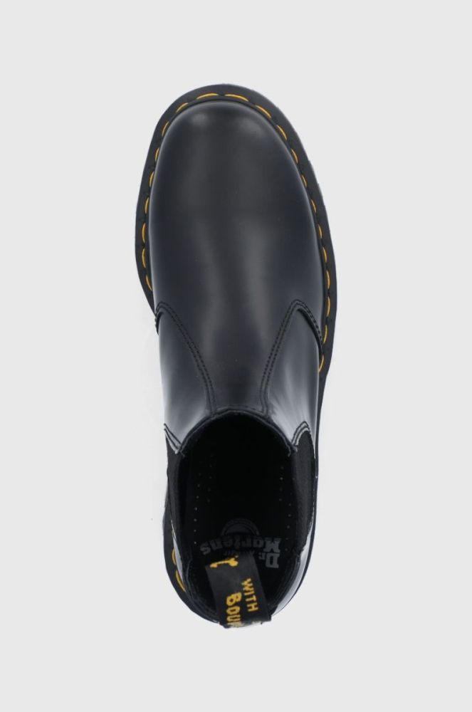 Шкіряні черевики Dr. Martens жіночі колір чорний на платформі 26205001-Black.Smoo фото 4
