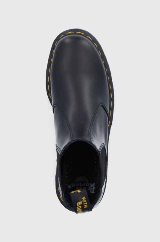 Шкіряні черевики Dr. Martens колір чорний фото 4