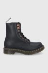 Шкіряні черевики Dr. Martens жіночі колір чорний на плоскому ходу 26874001-Black.Wana Шкіряні черевики Dr. Martens жіночі колір чорний на плоскому ходу 26874001-Black.Wana