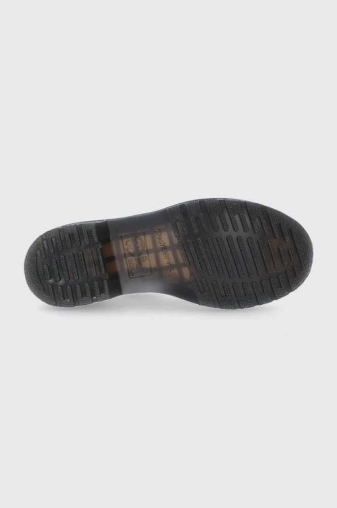 Шкіряні туфлі Dr. Martens 1461 жіночі колір білий на плоскому ходу 26877101-White.Blac фото 5