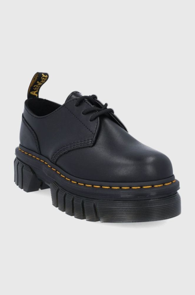Туфлі Dr. Martens жіночі колір чорний на плоскому ходу DM27147001.Audrick.3i-Black.Napp фото 2
