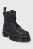 Черевики Dr. Martens жіночі колір чорний на плоскому ходу DM27149001Audrick.8i.Bl-Black.Napp