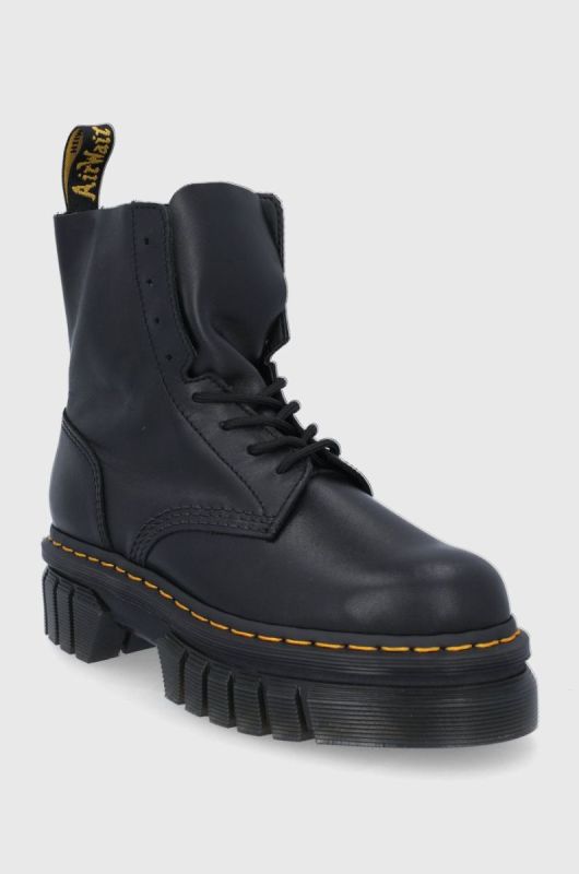 Черевики Dr. Martens жіночі колір чорний на плоскому ходу DM27149001Audrick.8i.Bl-Black.Napp фото 2