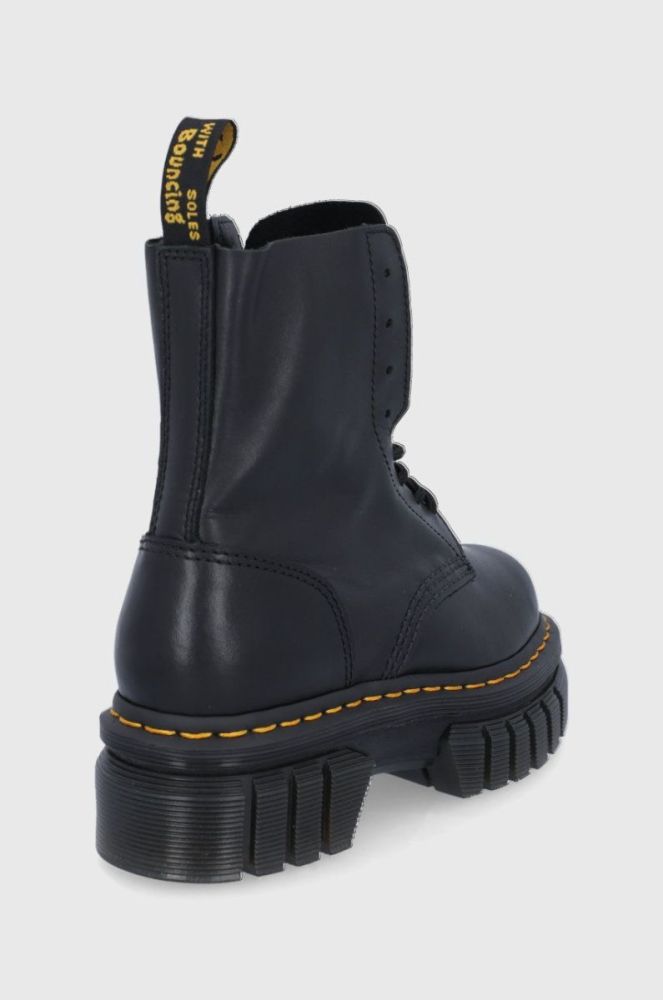 Черевики Dr. Martens жіночі колір чорний на плоскому ходу DM27149001Audrick.8i.Bl-Black.Napp фото 3