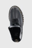 Черевики Dr. Martens жіночі колір чорний на плоскому ходу DM27149001Audrick.8i.Bl-Black.Napp