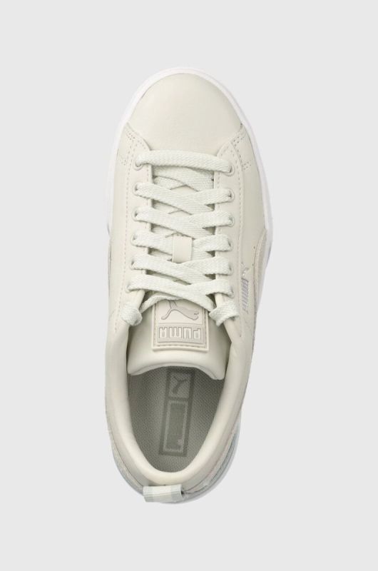 Черевики Puma Mayze Lth колір сірий фото 4