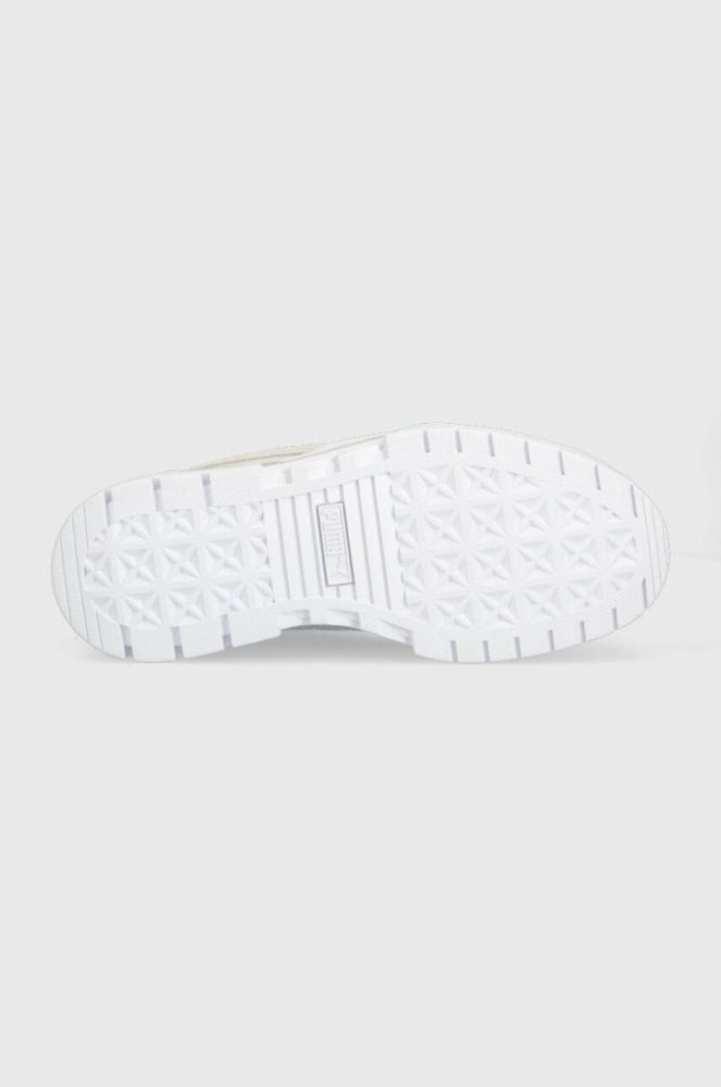 Черевики Puma Mayze Lth колір сірий на платформі фото 5