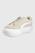 Черевики Puma Suede Mayu 380686 колір жовтий на плоскому ходу 380686-02