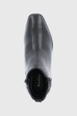 Шкіряні черевики Aldo Torwenflex жіночі колір чорний на плоскому ходу Шкіряні черевики Aldo Torwenflex жіночі колір чорний на плоскому ходу