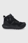Черевики Under Armour UA W Micro G Valsetz Mid 3023742 жіночі колір чорний злегка утеплена Черевики Under Armour UA W Micro G Valsetz Mid 3023742 жіночі колір чорний злегка утеплена