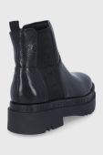 Шкіряні черевики Liu Jo жіночі колір чорний на платформі
