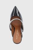 Шкіряні туфлі Kurt Geiger London колір чорний