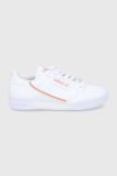 Черевики adidas Originals колір білий на плоскому ходу H05315-WHT/HZRS