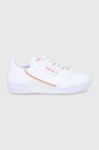 Черевики adidas Originals колір білий на плоскому ходу H05315-WHT/HZRS Черевики adidas Originals колір білий на плоскому ходу H05315-WHT/HZRS