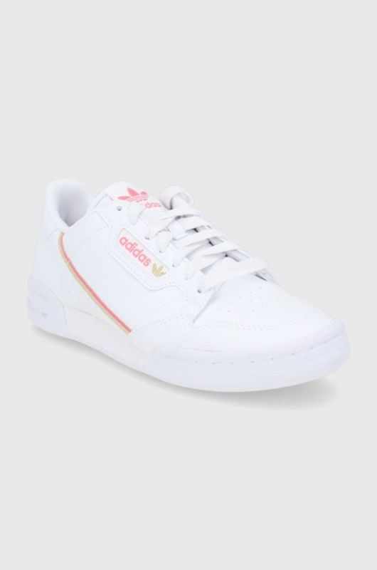 Черевики adidas Originals колір білий на плоскому ходу H05315-WHT/HZRS фото 2