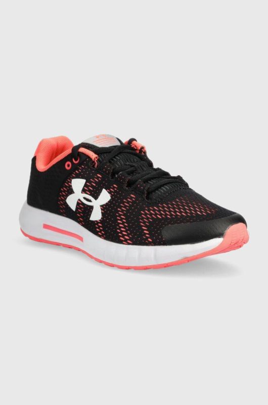 Бігові кросівки Under Armour Micro G Pursuit BP колір чорний на плоскому ходу 3021969-601 фото 2