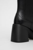 Шкіряні черевики Vagabond Shoemakers жіночі колір чорний каблук блок (1790090)