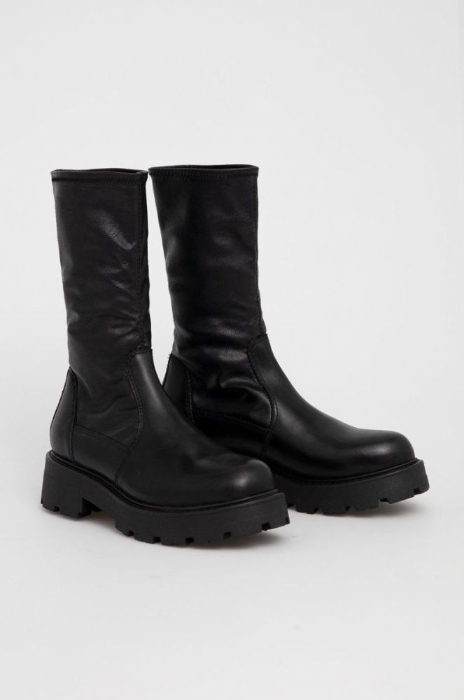 Черевики Vagabond Shoemakers Cosmo 2.0 жіночі колір чорний на платформі фото 2