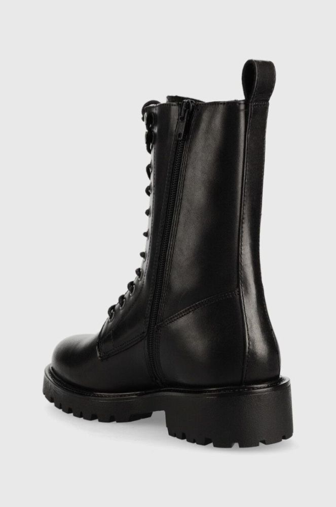 Шкіряні черевики Vagabond Shoemakers Kenova жіночі колір чорний на плоскому ходу утеплене (2594968) фото 3