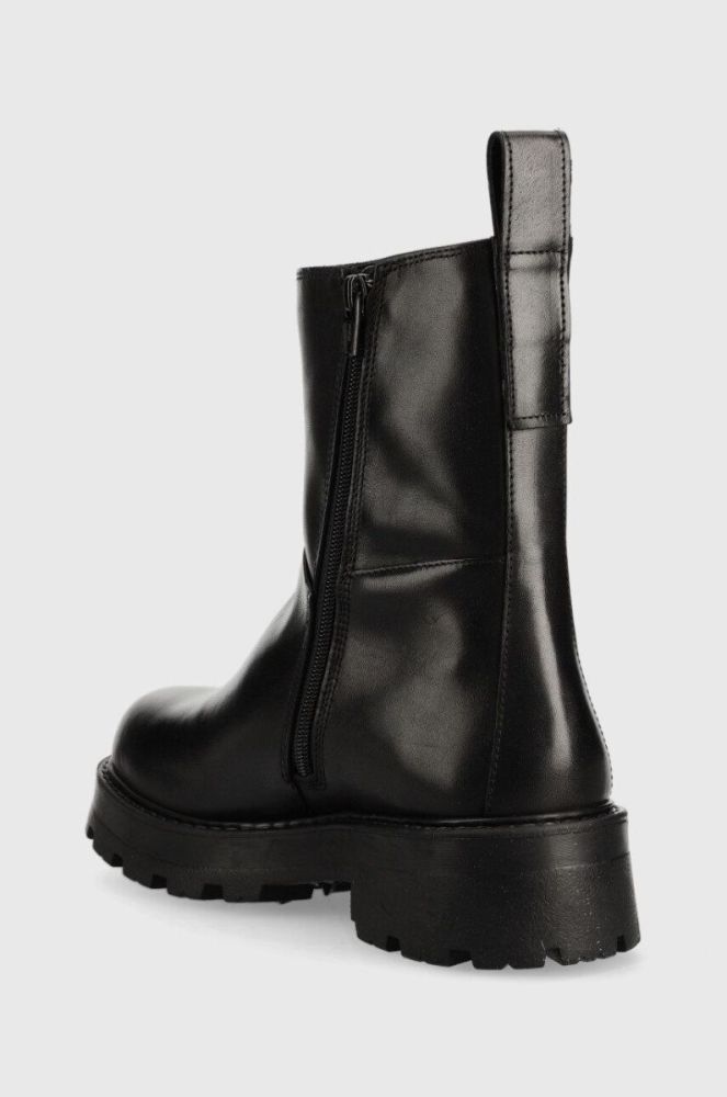 Шкіряні черевики Vagabond Shoemakers Cosmo жіночі колір чорний на платформі утеплене фото 3
