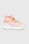 Черевики adidas Performance Free Hiker Primeblue жіночі колір помаранчевий FZ3129-AMBS/CLPNK Черевики adidas Performance Free Hiker Primeblue жіночі колір помаранчевий FZ3129-AMBS/CLPNK