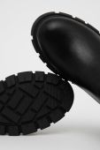 Чоботи Steve Madden жіночі колір чорний на платформі
