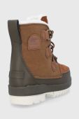 Зимові чоботи Sorel Velvet колір коричневий