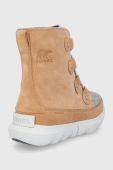 Шкіряні чоботи Sorel SOREL EXPLOER II колір бежевий