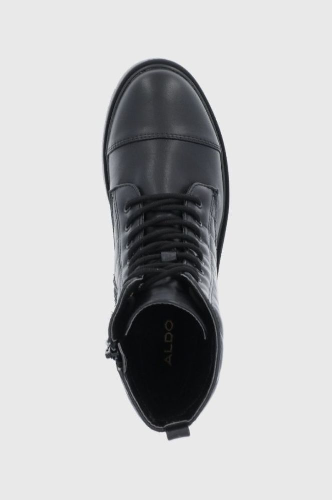 Черевики Aldo Aubree жіночі колір чорний на плоскому ходу фото 4
