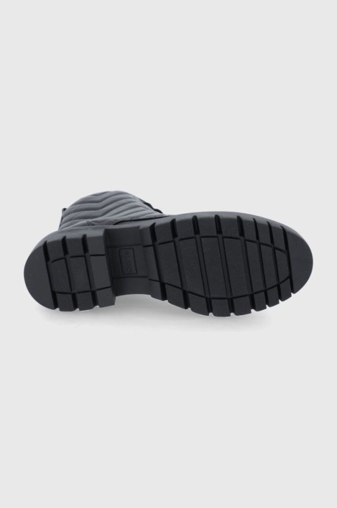 Черевики Aldo Aubree жіночі колір чорний на плоскому ходу фото 5