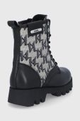 Черевики Karl Lagerfeld Terra Firma жіночі колір чорний на платформі