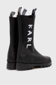 Шкіряні черевики Karl Lagerfeld жіночі колір чорний на платформі (1919156) Шкіряні черевики Karl Lagerfeld жіночі колір чорний на платформі (1919156)