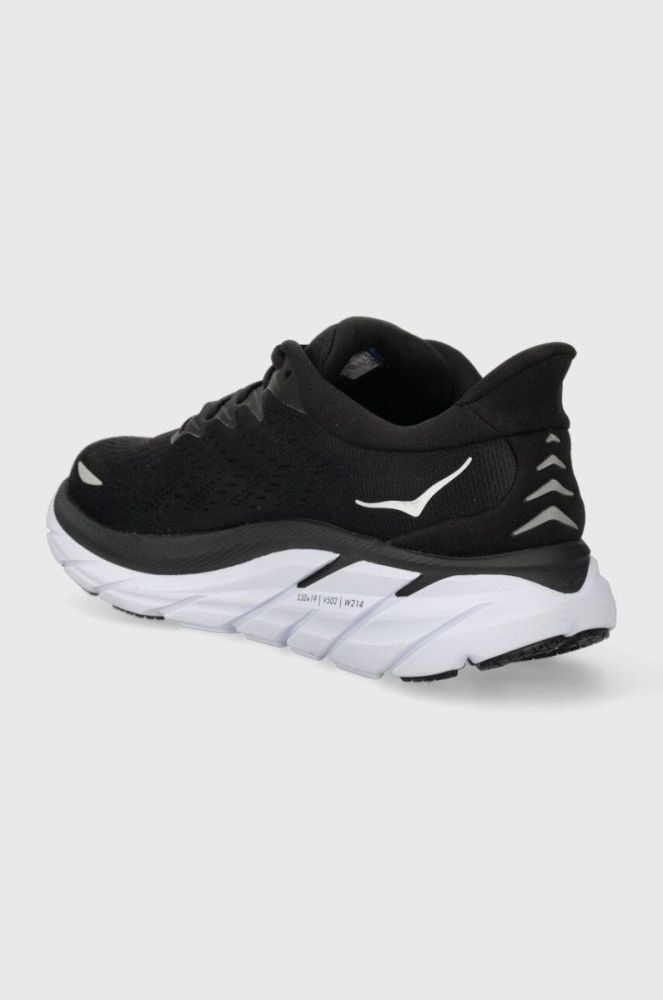 Кросівки для тренувань Hoka One One CLIFTON 8 колір чорний на плоскому ходу 1119394-AEBL фото 3