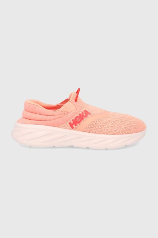 Черевики Hoka ORA RECOVERY SHOE 2 колір помаранчевий на платформі 1119398-CFST
