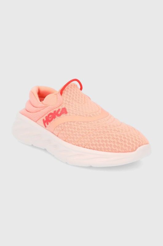 Черевики Hoka ORA RECOVERY SHOE 2 колір помаранчевий на платформі 1119398-CFST фото 2