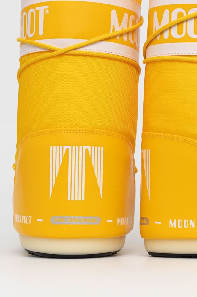 Moon Boot - Зимові чоботи Nylon 14004400.MOON.BOOT.NYLO-CREAM колір жовтий (1752257) фото 3