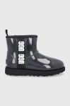 Гумові чоботи UGG жіночі колір чорний 1113190.BLK-BLK