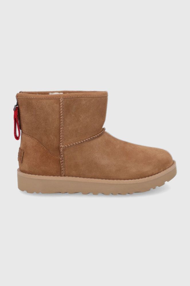 Замшеві чоботи UGG колір коричневий 1122671.CHE-CHE