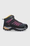 CMP Замшеві кросівки Rigel Mid Trekking Shoe колір темно-синій CMP Замшеві кросівки Rigel Mid Trekking Shoe колір темно-синій