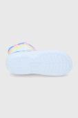 Зимові чоботи Crocs колір блакитний