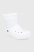 Зимові чоботи Crocs Classic Lined Neo Puff Boot колір білий 206630