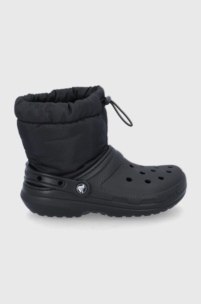 Зимові чоботи Crocs Classic Lined Neo Puff Boot колір чорний 206630