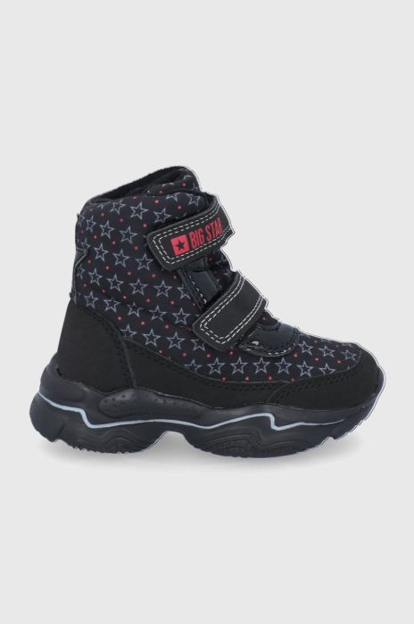 Дитячі чоботи Big Star колір чорний