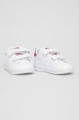 Дитячі черевики adidas Originals Stan Smith CF I колір білий