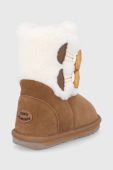 Дитячі замшеві чоботи Emu Australia Burnet колір коричневий