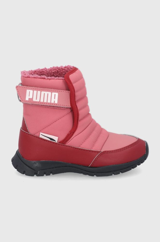 Дитячі чоботи Puma 380745.G колір рожевий