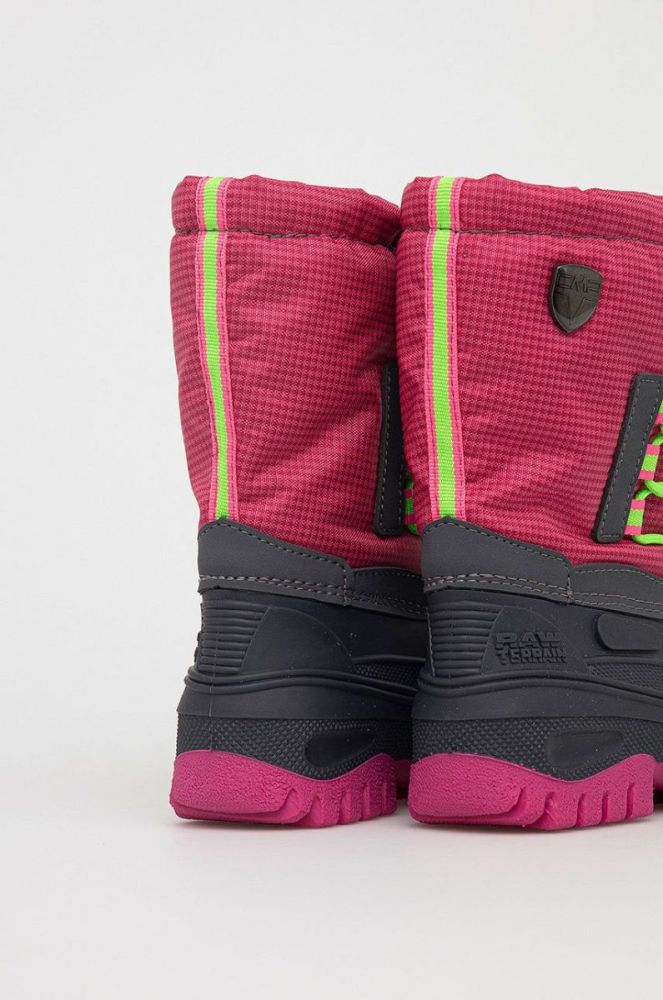 Дитячі чоботи CMP KIDS AHTO WP SNOW BOOTS колір рожевий фото 3
