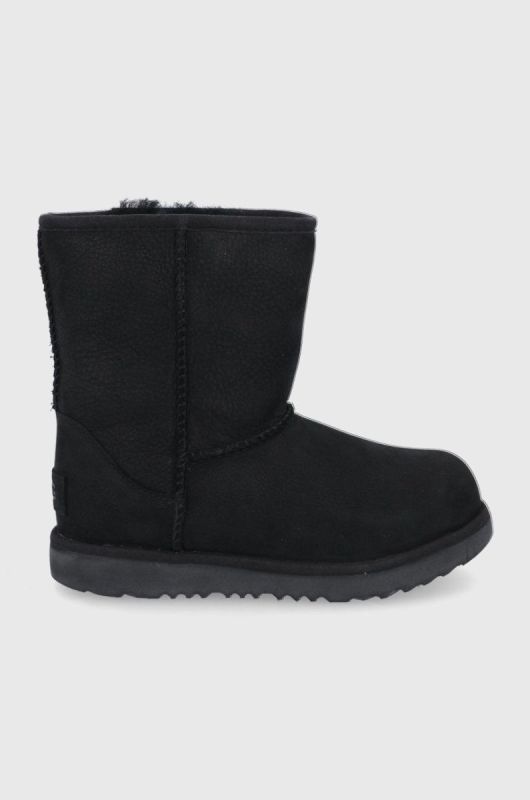 Дитячі замшеві чоботи UGG колір чорний (1847636)