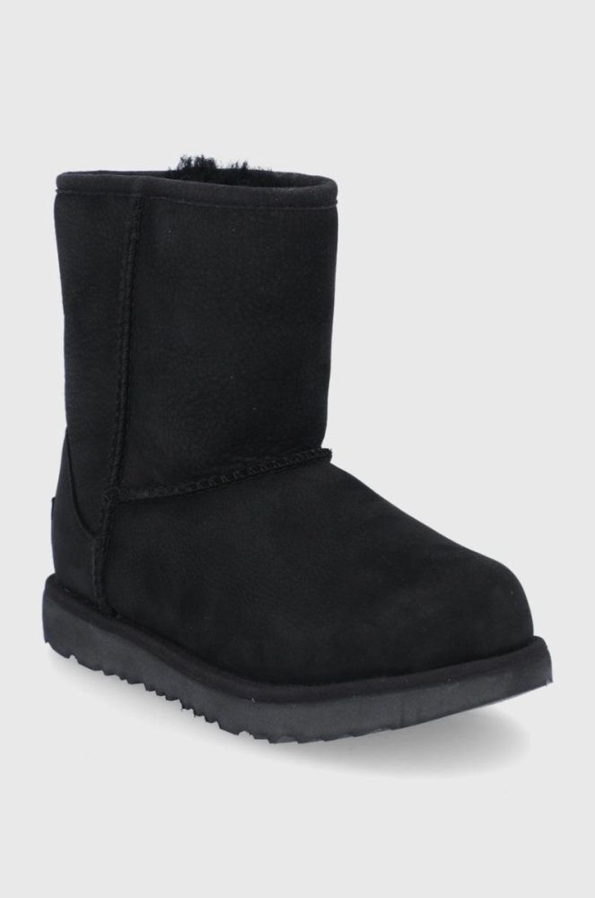 Дитячі замшеві чоботи UGG колір чорний (1847636) фото 2
